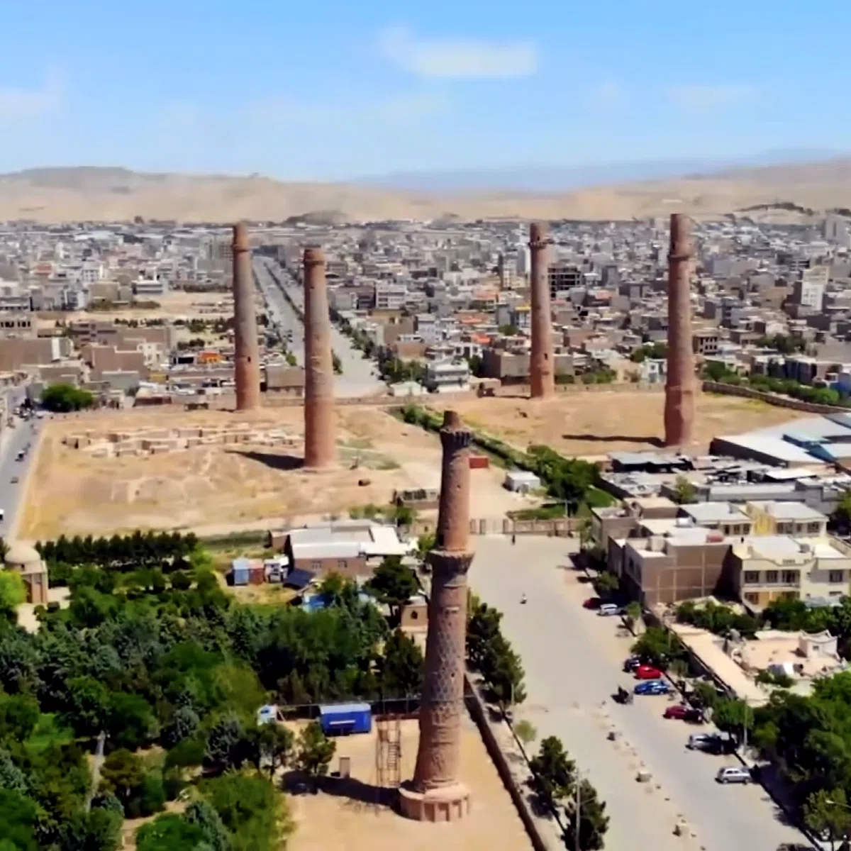 Herat Minarets — view 4