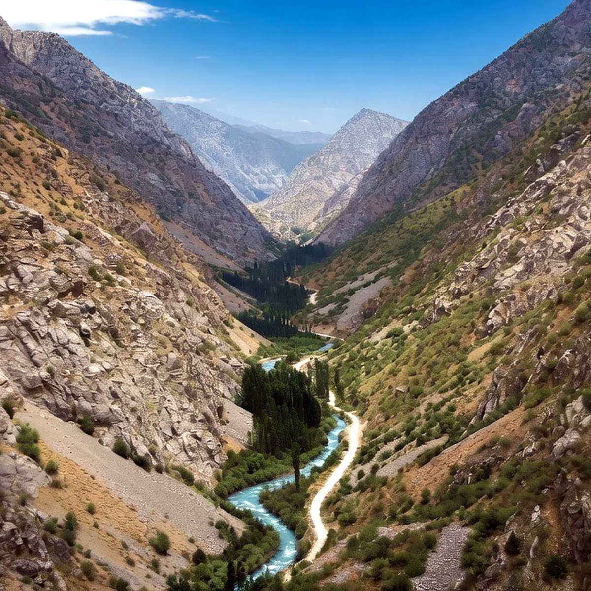 Kunar River Valley — view 4