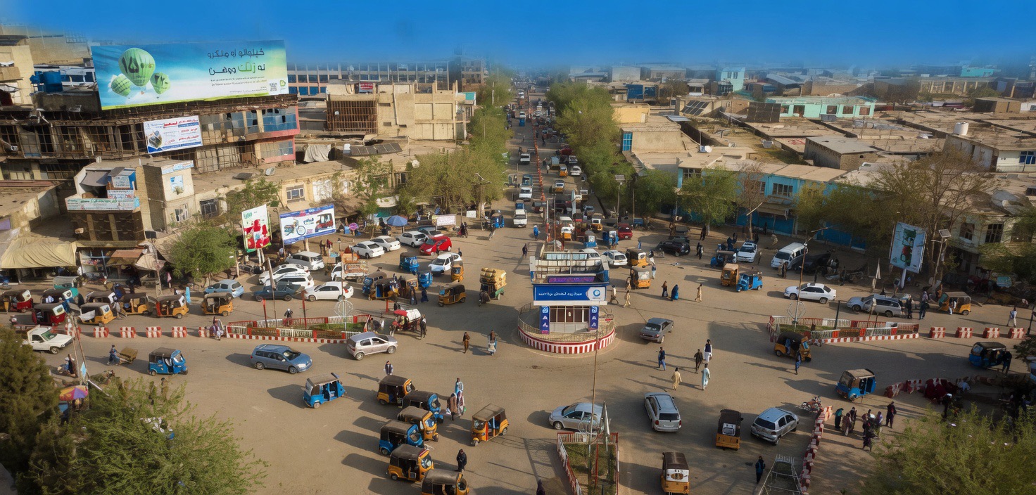 Kunduz City & Farmlands — view 3