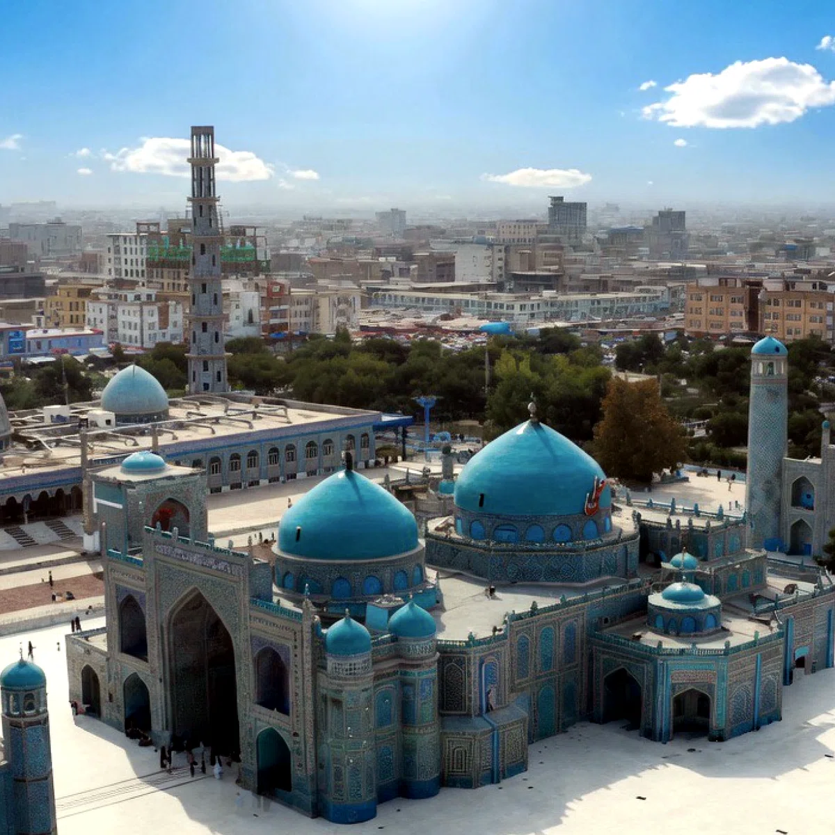 Shrine of Hazrat Ali (Blue Mosque) — view 4