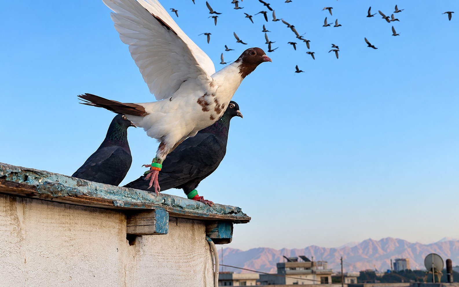 Symphony of the Skies: The Rooftop World of Kaftar Bazi — view 3