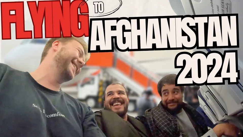 Still from a guest film: Flying in and first days in Afghanistan