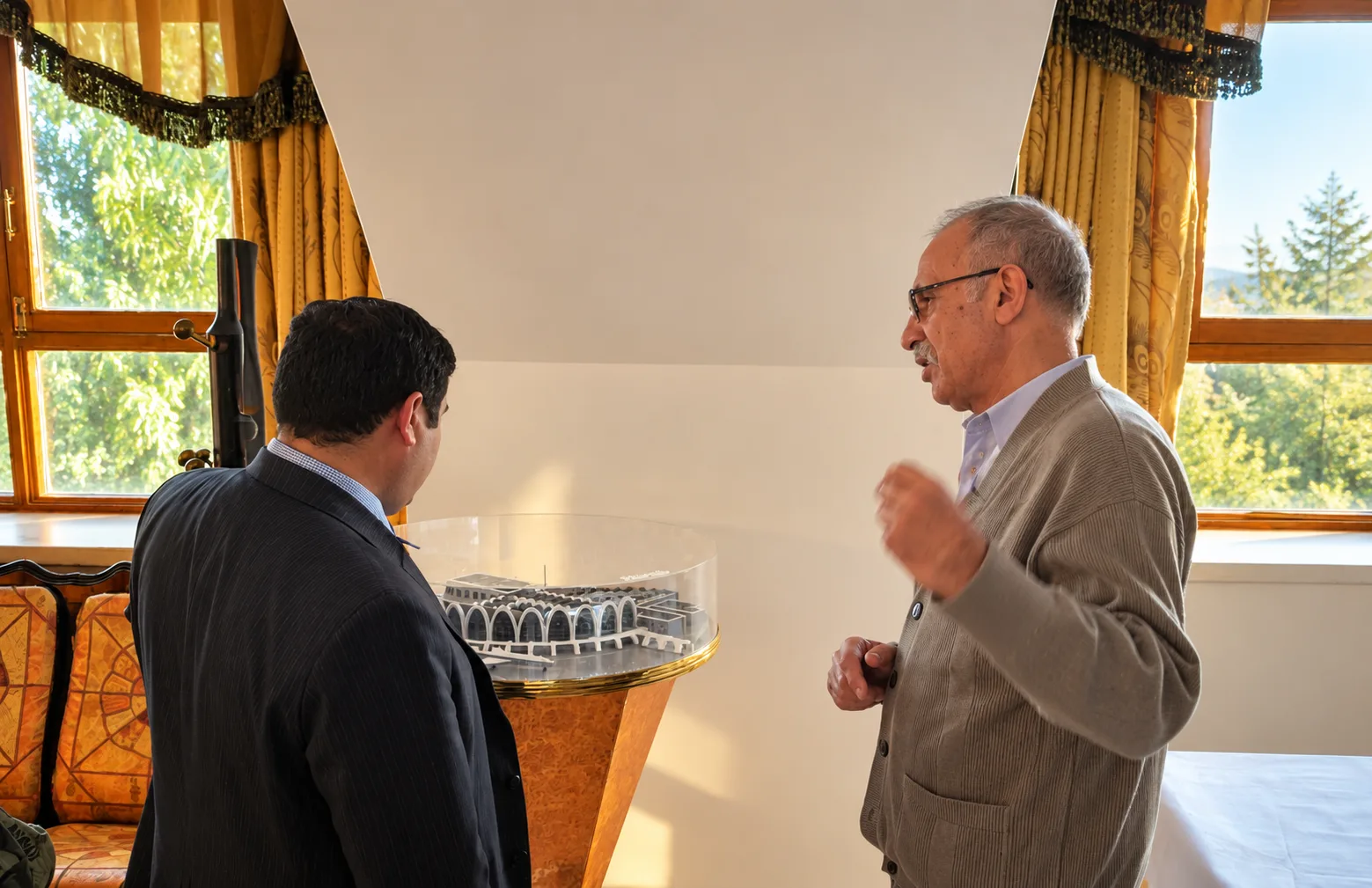Tour of the Kandahar airport terminal model